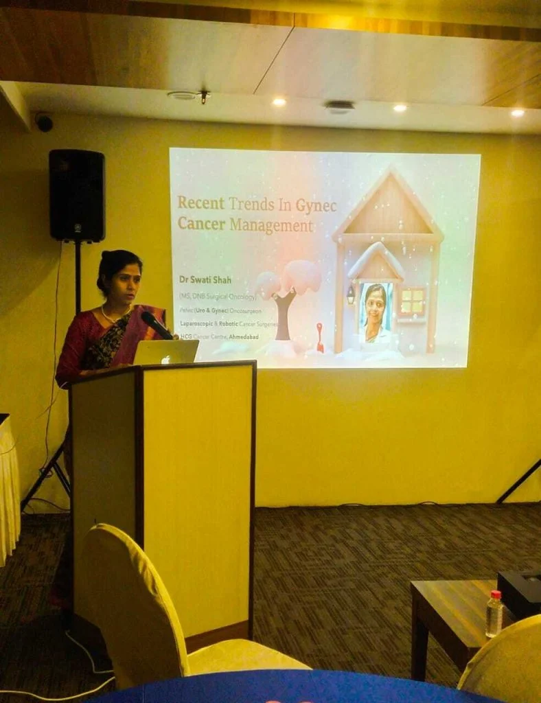 Talk on “ Recent Trends in Gynec Cancer Management” , Society of Obstetrics & Gynecologists, Nadiad, 19.5.22