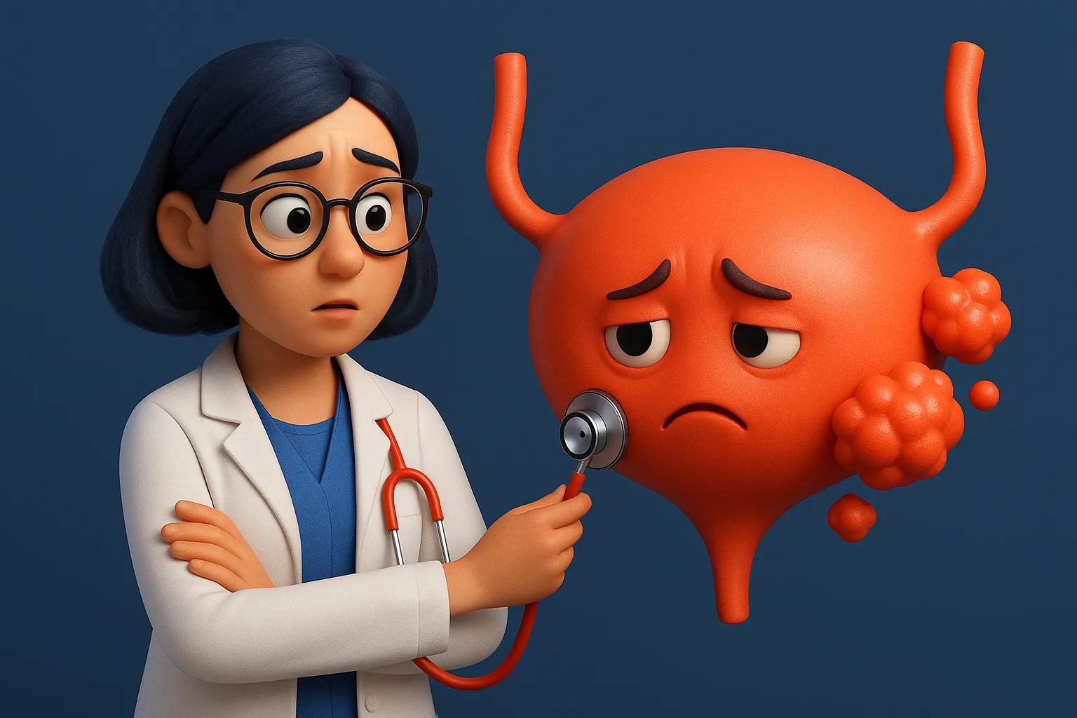 Bladder Cancer: Why the Spread of a Hidden Type Matters