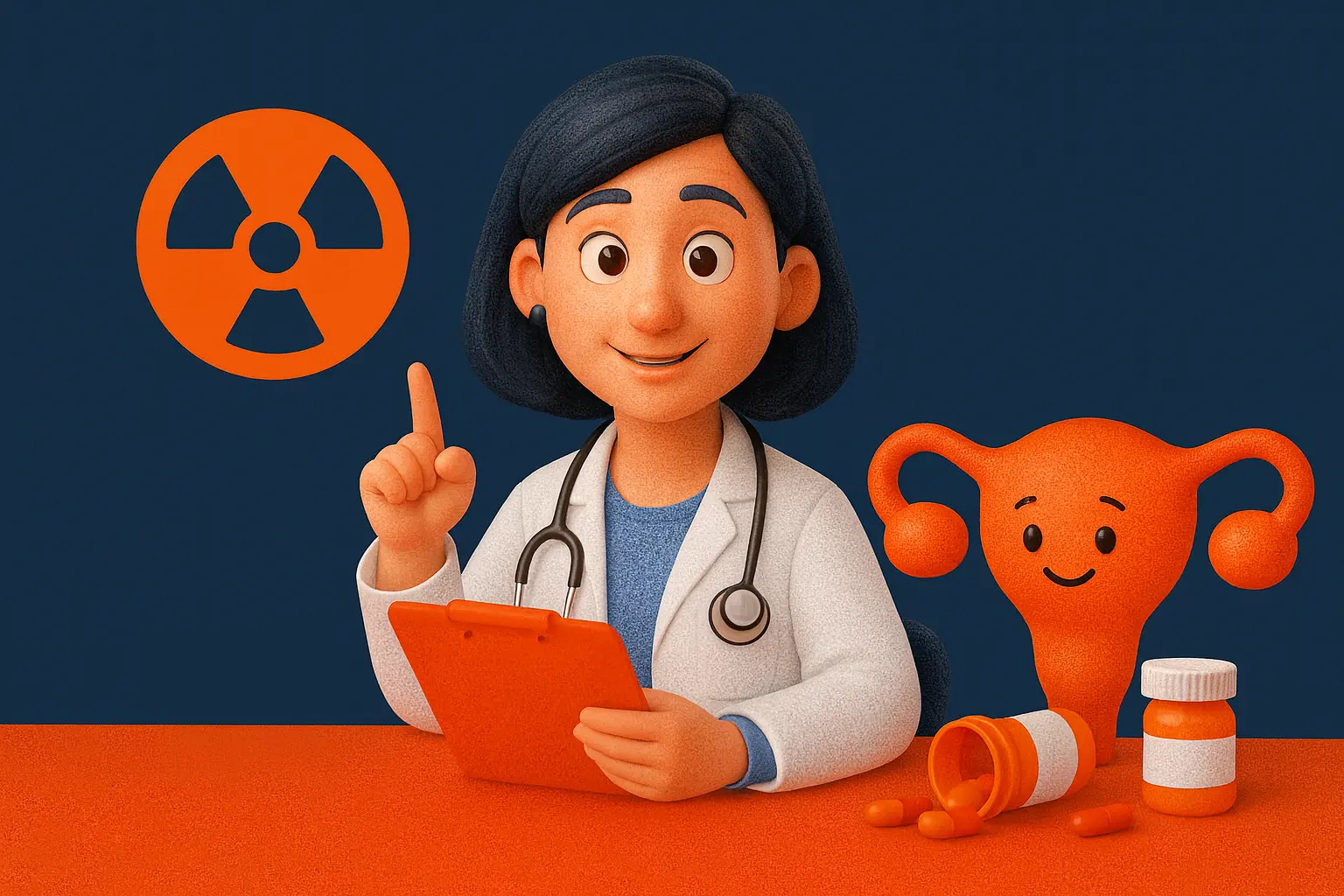 Combined Chemotherapy and Radiotherapy Improve Survival in High-Risk Endometrial Cancer