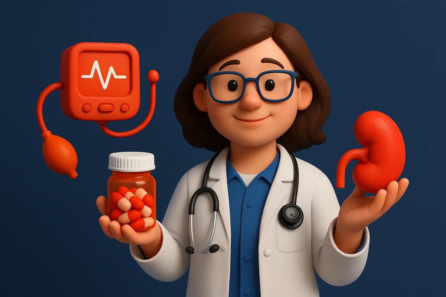 Common Blood Pressure Drugs May Help Kidney Cancer Patients Live Longer