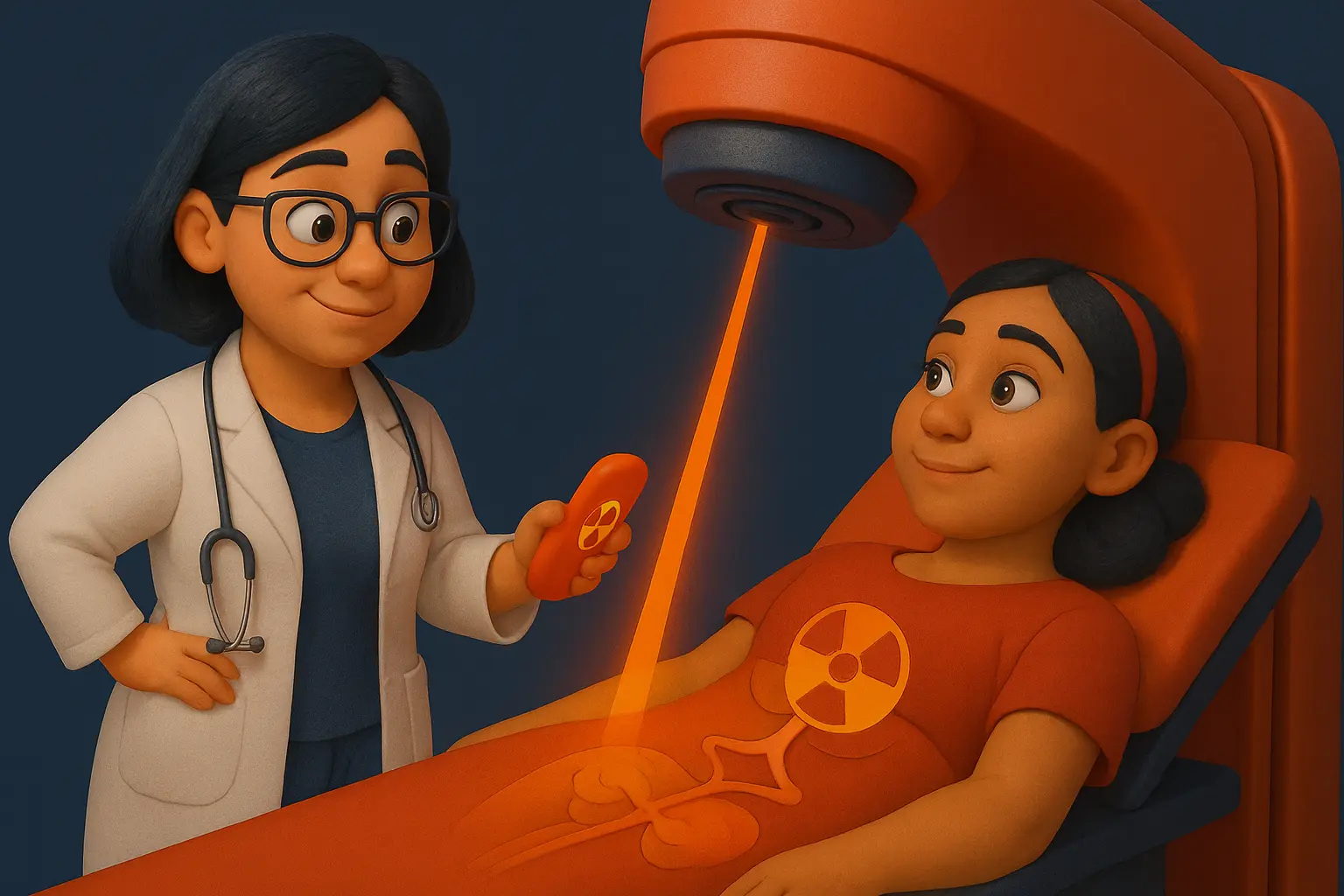Stronger Targeted Radiation Improves Outcomes After Surgery for Cervical Cancer