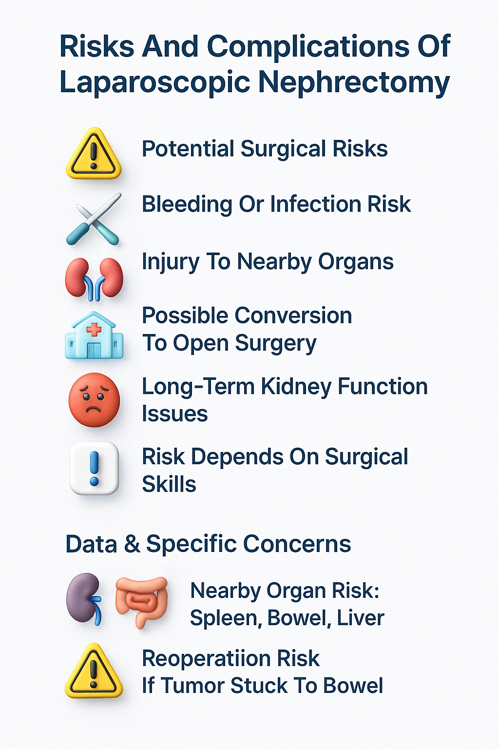 Risks And Complications Of Laparoscopic Nephrectomy