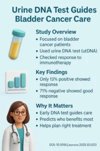 Urine Tumor DNA to Stratify the Risk of Recurrence in Patients Treated with Atezolizumab for Bacillus Calmette-Guérin-unresponsive Non-DOI- 10.1016j.eururo.2025.03.023