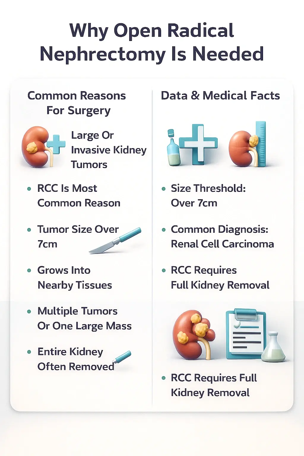 Why Open Radical Nephrectomy Is Needed