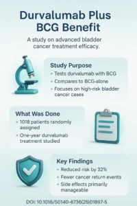 Durvalumab in combination with BCG for BCG-naive, high-risk, non-muscle-invasive bladder cancer (POTOMAC) final analysis of a randomised DOI 10.1016S0140-6736(25)01897-5