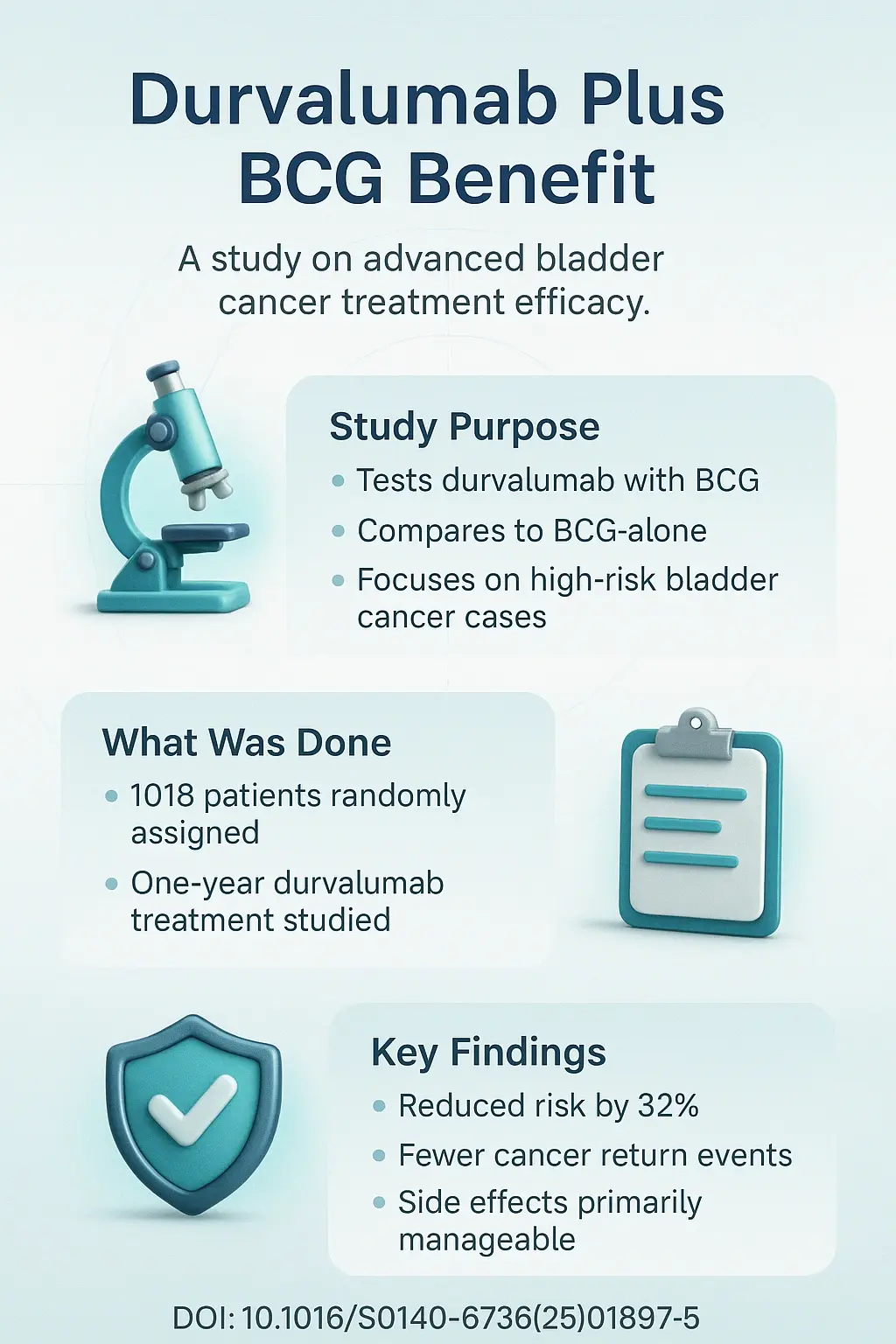 Adding Durvalumab to BCG Improves Bladder Cancer Outcomes