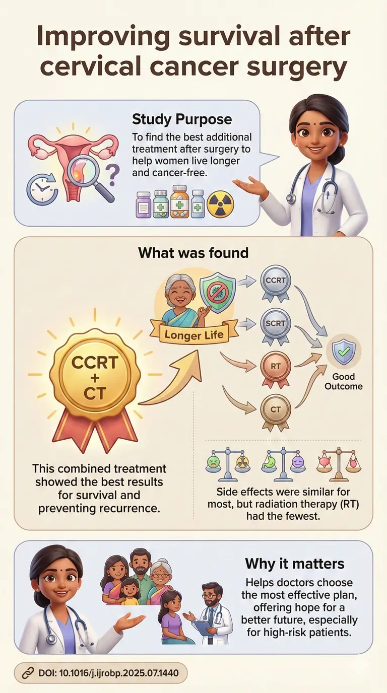 Best Treatments After Surgery for Early Cervical Cancer