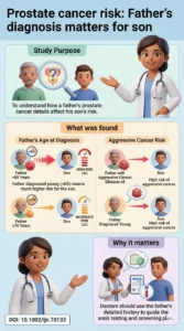 Prostate cancer characteristics in fathers and risk of early onset high-risk prostate cancer in sons.
