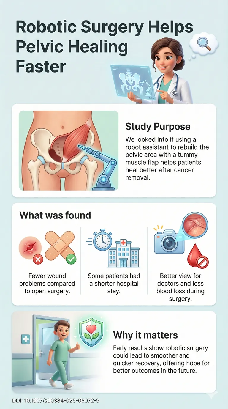 Robotic Surgery May Improve Healing After Pelvic Cancer Operations
