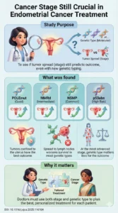 Surgical stage in the era of molecular profiling of endometrial cancer.DOI 10.1016j.ejca.2025.116164