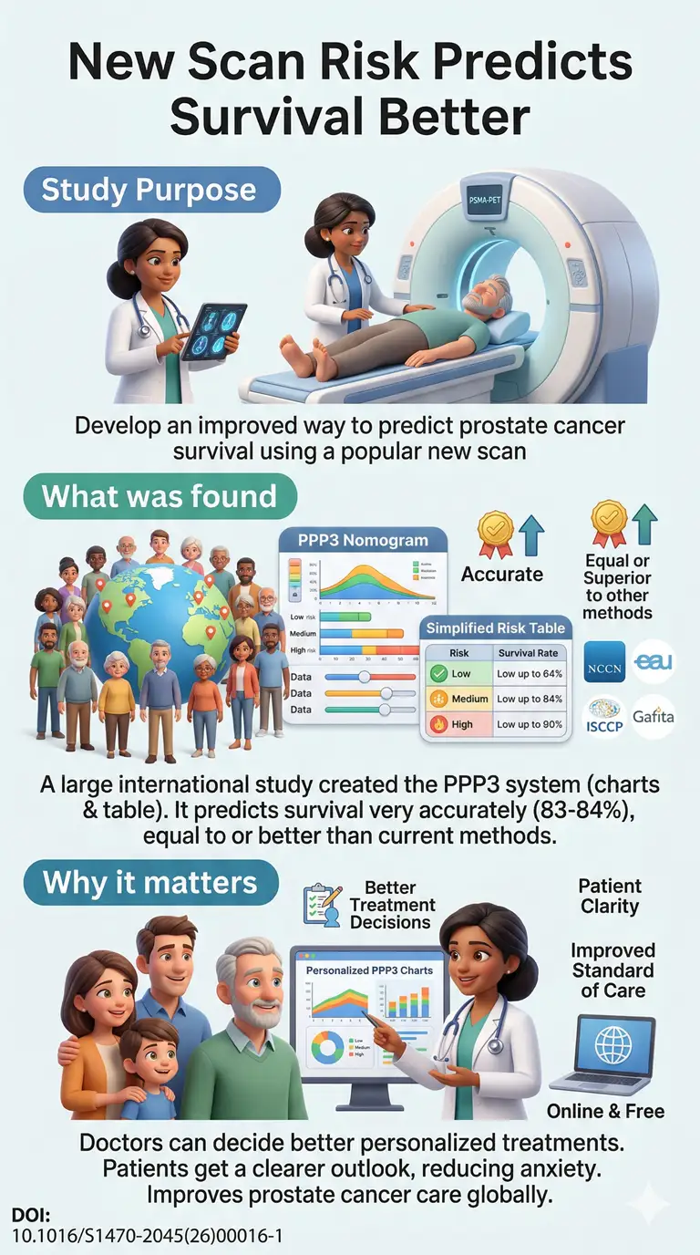 New prostate cancer risk groups by PSMA-PET (PPP3) an international, retrospective, registry-based cohort study.DOI 10.1016S1470-2045(26)00016-1