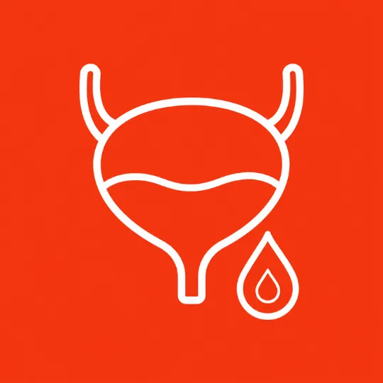 Blood in urine